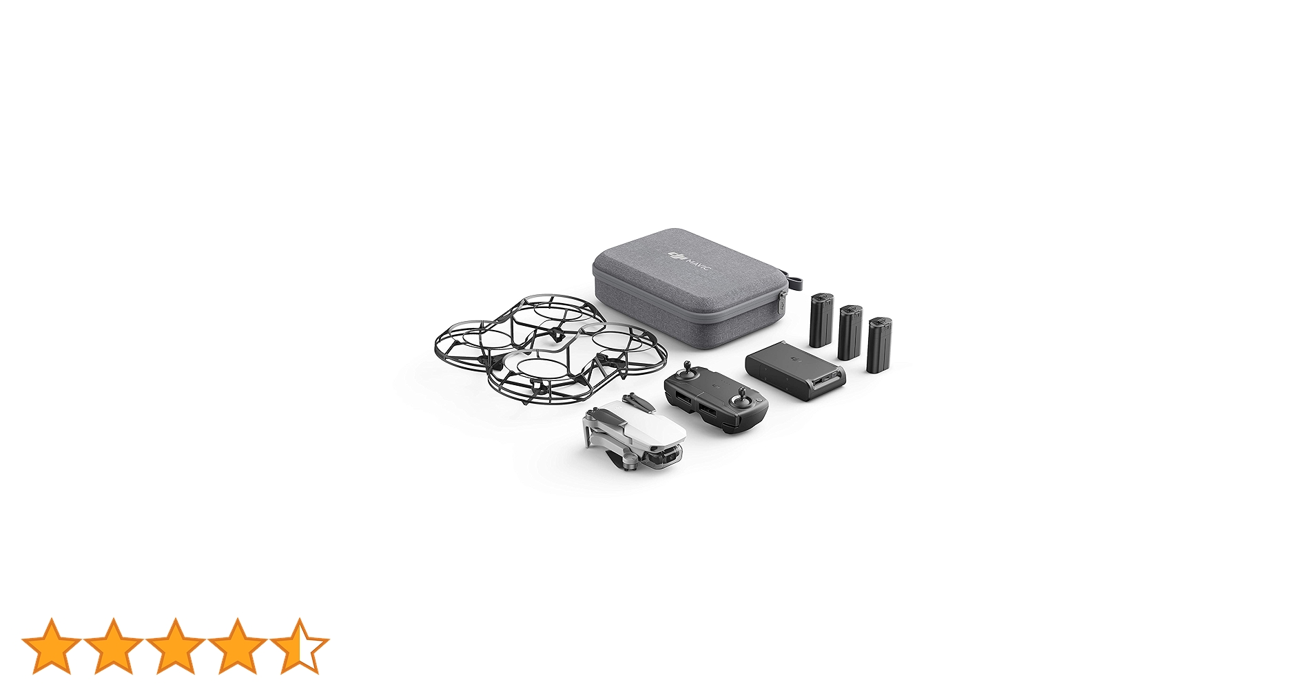 DJI White Mavic Mini Fly More Combo with 3 Batteries, 2.7K
